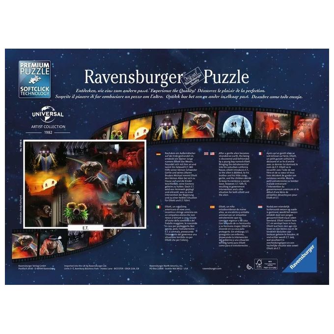 Ravensburger Puzzle 1000 Pezzi E.T.