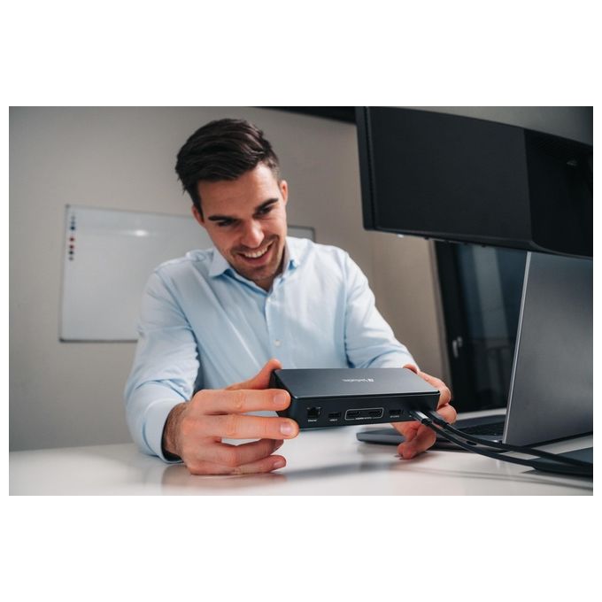Verbatim CDS-15SSD USB-C Pro Docking Station 15 porte con SSD Incluso