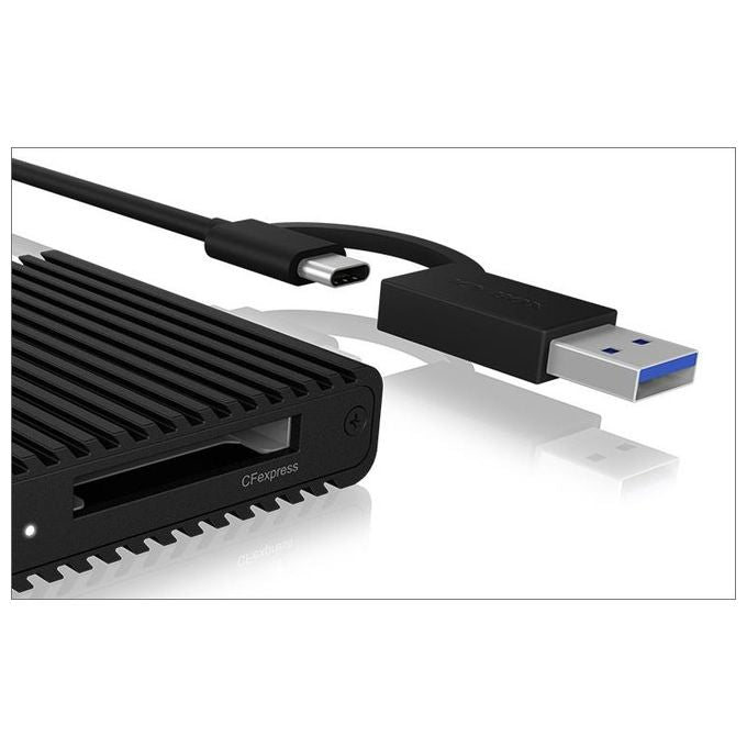 RaidSonic ICY BOX IB-CR404-C31 CFexpress Card Reader Type B con USB 3.2 Gen2