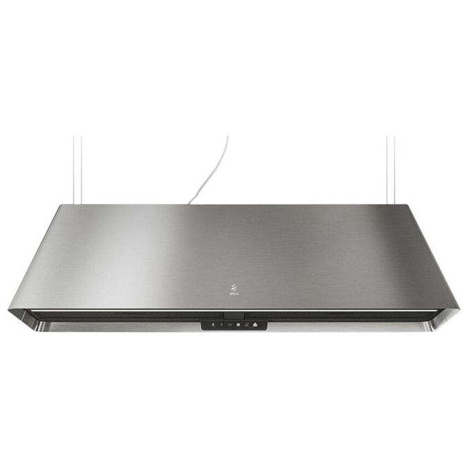 Elica PRF0171196 Cappa a Isola Sospesa Ikona Maxi Pure IX-F-120 Classe energetica A 3 Velocita' + Intensivo Filtrante 120 cm con purificatore d'aria Acciaio inox
