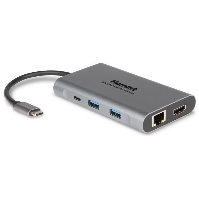 Hamlet Docking Station Usb-C Pd400h 85W