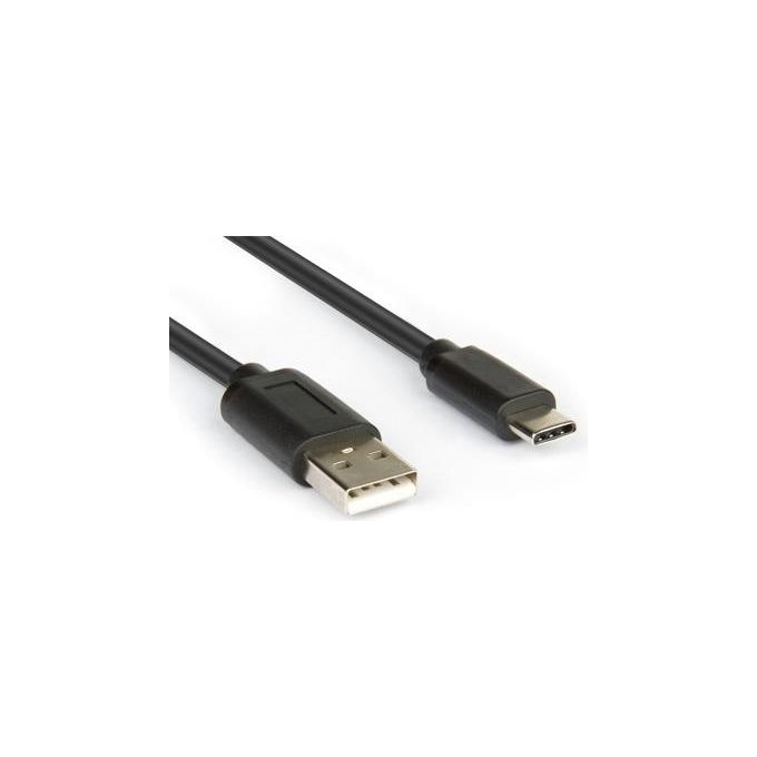 Hamlet Cavo Usb-C a Usb-A 2.0 100cm M-M Nero