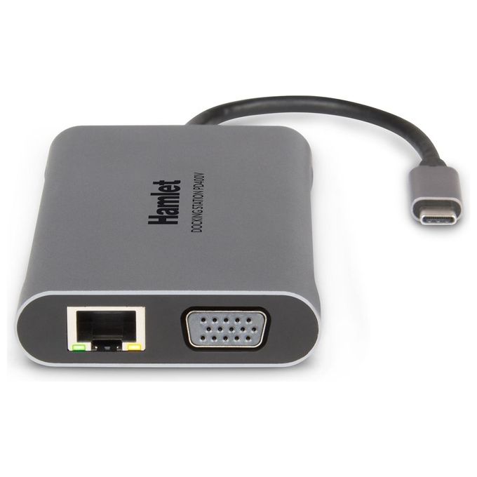 Hamlet HDKC-PD400V Docking Station Usb-C Pd 400V 60W