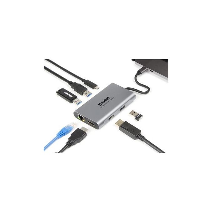 Hamlet Docking Station Usb-C Pd400d 85W