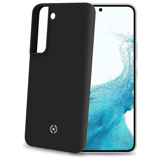 Celly Cromo Cover per Samsung Galaxy S22 5G Nero