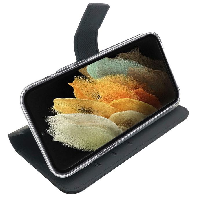 Celly Wally Case per Samsung Galaxy S22 Ultra 5G Nero