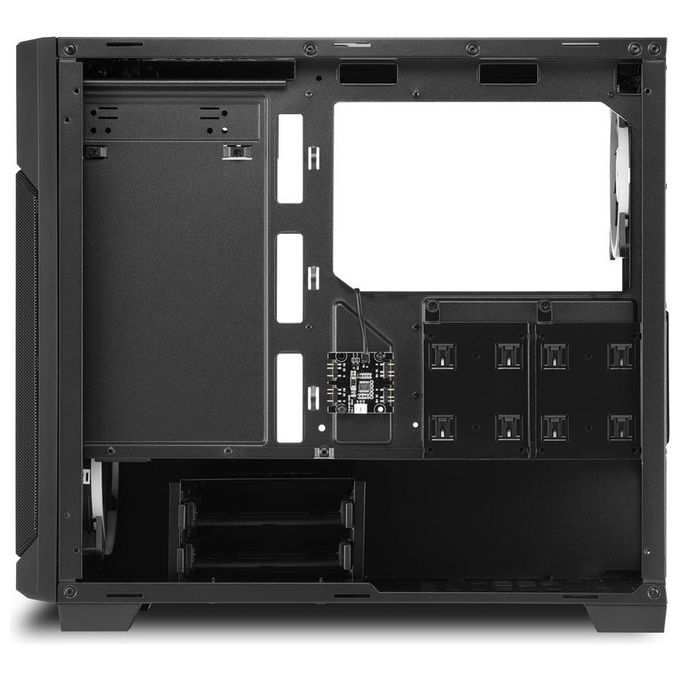 Sharkoon V1000 RGB Case Micro-Atx 2xUsb 3.0 Vetro Temperato 2x120mm Fan Front 1x120mm Fan Rear 4 Slot Espa