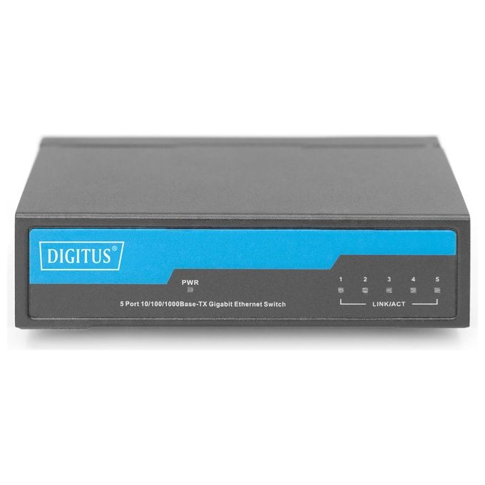 Digitus Switch di Rete Gigabit 5 Porte Non Gestito