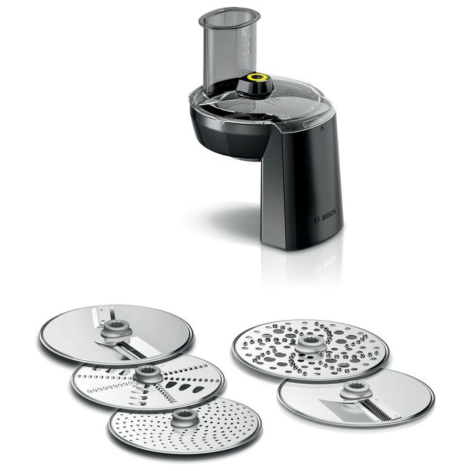 Bosch MUZ S68VL Set di Accessori VeggieLove Dischi in Acciaio Inox