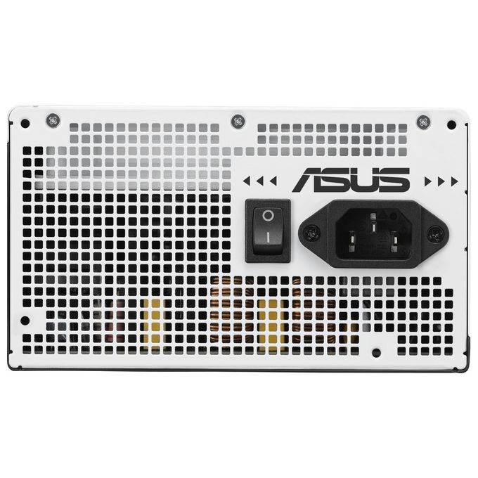 ASUS Prime 850W Gold Alimentatore Modulare per PC 850W di Potenza PCle Gen 5.0 80 Plus Gold Standard ATX 3.0 Ventola con Doppio Cuscinetto a Sfera Bianco PRIME-850W-GOLD