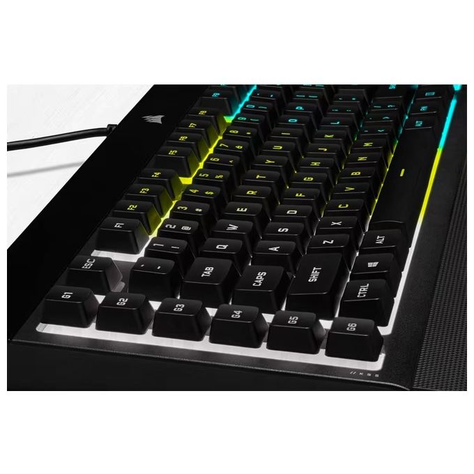 Corsair K55 Pro Tastiera Gaming a Membrana Cablata Led RGB Zone Layout IT