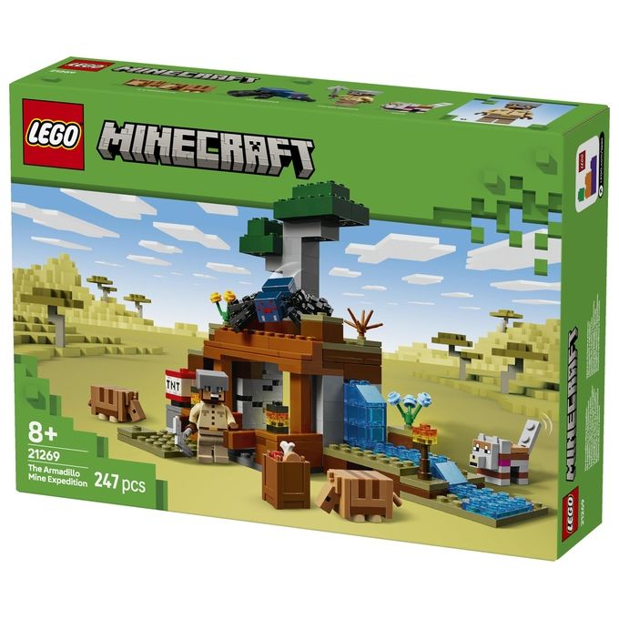 LEGO Minecraft Spedizione nella Miniera dell'Armadillo