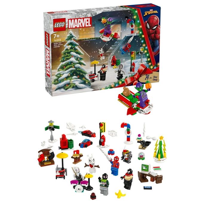 Lego Marvel Calendario Dell'avvento 2024 Spider-man
