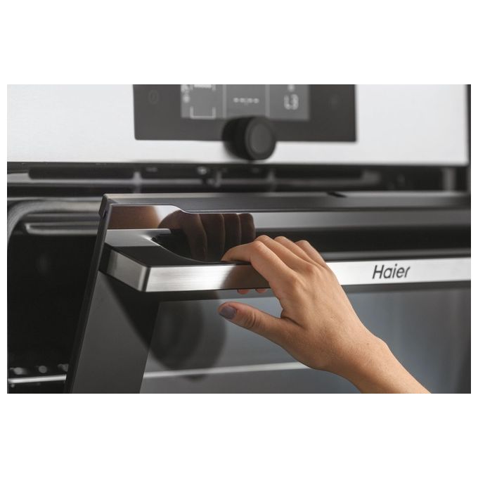Haier HWO60SM2FS9XH Forno elettrico da incasso I-Turn Serie 2 Multi-level 70 Litri Pirolitico  Idrolitico 13 Funzioni Classe A Inox