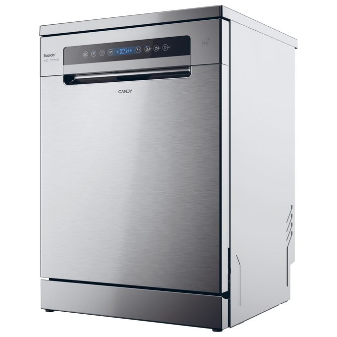 Candy CF 3C7F0X Rapido Lavastoviglie Libera Installazione 13 coperti Classe C 47 dB Wi-Fi Bluetooth (85x60x60 cm) colore Inox