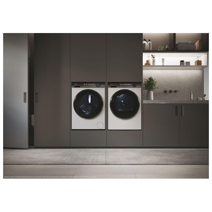 Haier HW120-B14979EU1 I-Pro Serie 7 Plus Lavatrice Frontale 12 Kg 1400 rpm Classe A Wi-Fi Inverter 70 dB (85x60x60 cm) colore Bianco