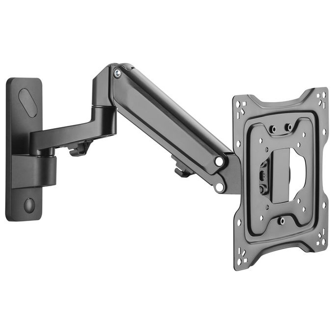 Digitus Supporto a Parete Universale per Monitor 43'' con Molla a Gas e Braccio Orientabile