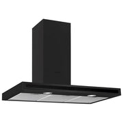 Silverline 3173.9.733.04 Cappa Cucina Aspirante a Parete Larghezza 90 cm sistema Anticondensa colore Nero