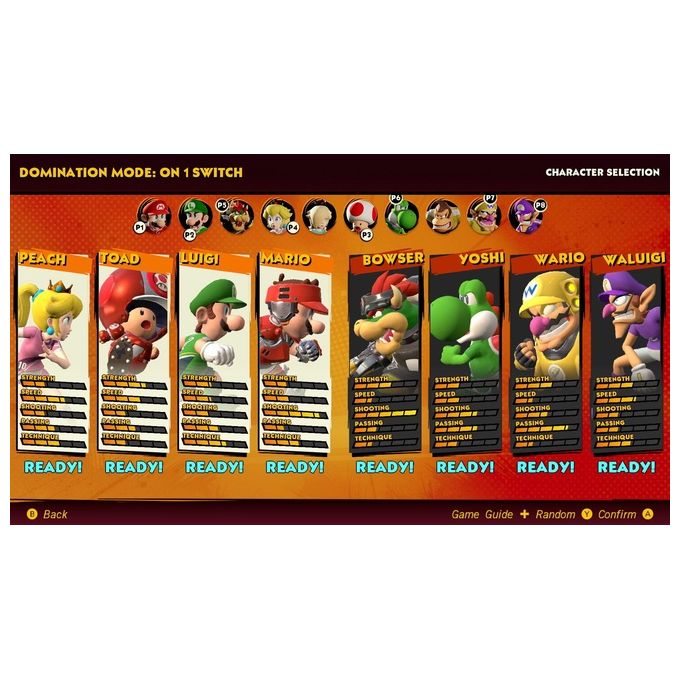 Nintendo Mario Strikers: Battle League Football Standard Inglese ITA per Nintendo Switch