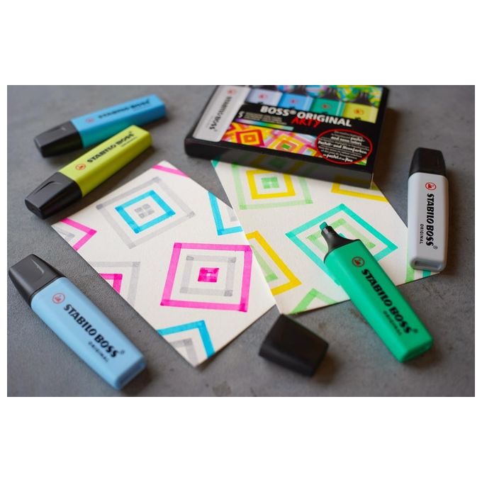 Stabilo Confezione 5 Boss Colori Caldi Arty