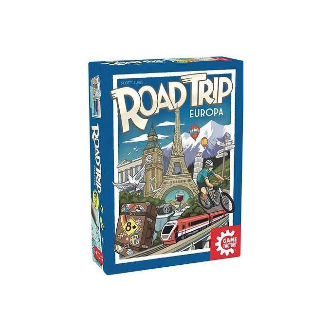 Game Factory Road Trip Europa Gioco di Carte