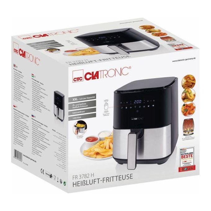 Clatronic FR 3782 H inox friggitrice ad aria calda