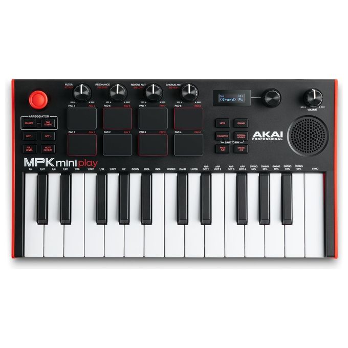 Akai Tastiera Controller Disc Jockey Mpk Mini Play MK3