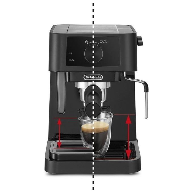 De'Longhi Stilosa EC235.BK, Macchina Espresso Manuale, 1 L, Nero