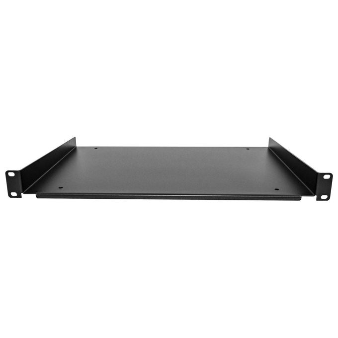 StarTech.com Mensola Rack 19'' 1U Struttura Resistente con Portata Fino a 25kg Profondita' Vassoio 30cm