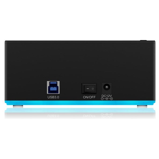 RaidSonic ICY BOX IB-127CL-U3 Fold Hard Disk Docking Station per 2.5'' e 3.5'' SATA HDD-SSD