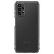 Samsung Galaxy A13 Soft Clear Cover Nero per una Protezione Elegante e Sottile con Design Trasparente