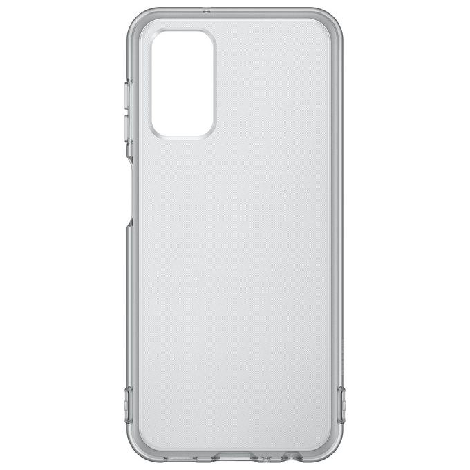 Samsung Galaxy A13 Soft Clear Cover Nero per una Protezione Elegante e Sottile con Design Trasparente