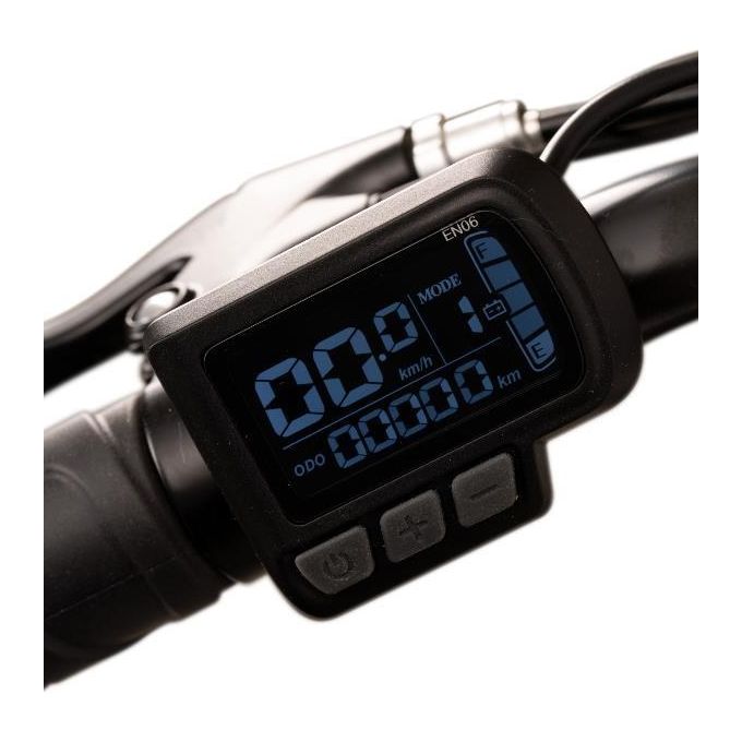 Nilox, E-Bike X7 f, Trekking Bike con Pedalata Assistita, 80 km di Autonomia, Fino a 25 km-h, Motore Bafang 36 V 250 W, Batteria al Litio LG da 36 V- 12.8 Ah, Copertoni Semi Tassellati 26'' x 1.75