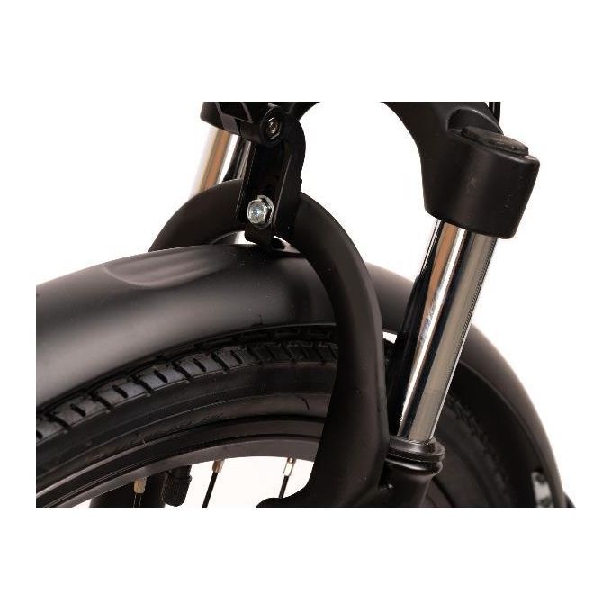 Nilox, E-Bike X7 f, Trekking Bike con Pedalata Assistita, 80 km di Autonomia, Fino a 25 km-h, Motore Bafang 36 V 250 W, Batteria al Litio LG da 36 V- 12.8 Ah, Copertoni Semi Tassellati 26'' x 1.75