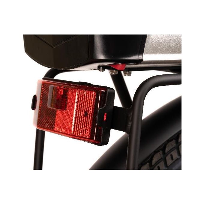Nilox, E-Bike X7 f, Trekking Bike con Pedalata Assistita, 80 km di Autonomia, Fino a 25 km-h, Motore Bafang 36 V 250 W, Batteria al Litio LG da 36 V- 12.8 Ah, Copertoni Semi Tassellati 26'' x 1.75