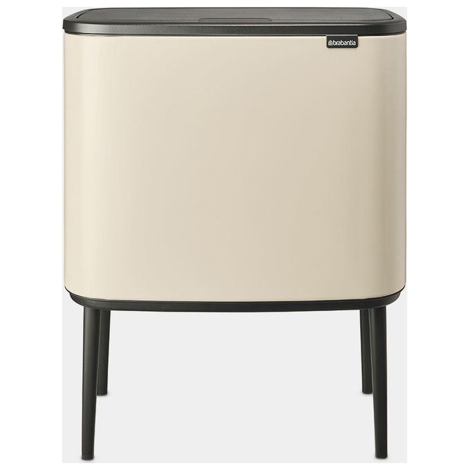 Brabantia Pattumiera Bo Touch Bin 11  23 Litri Soft Beige