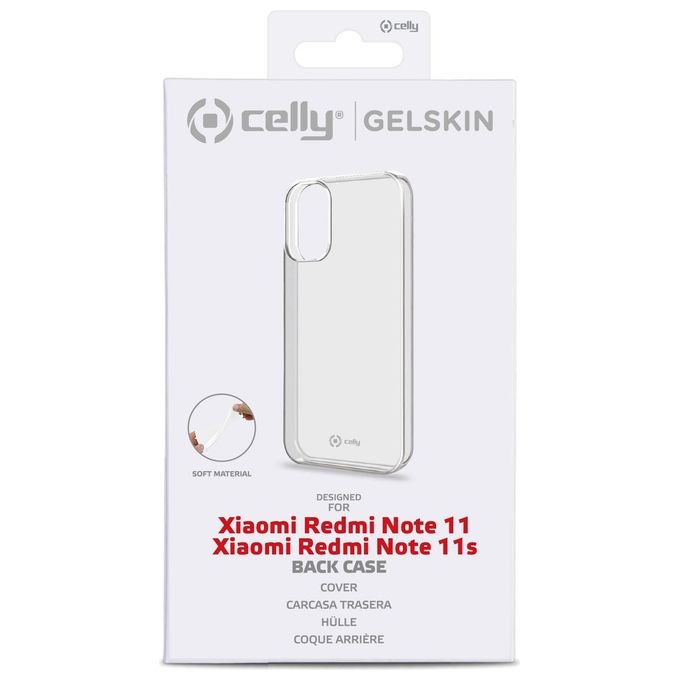 Celly Tpu Cover per Redmi Note 11 Note 11s