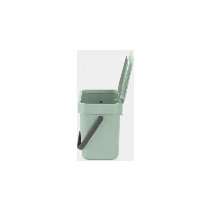 Brabantia Sort e Go Contenitore per Rifiuti Verde Giada 3 Litri