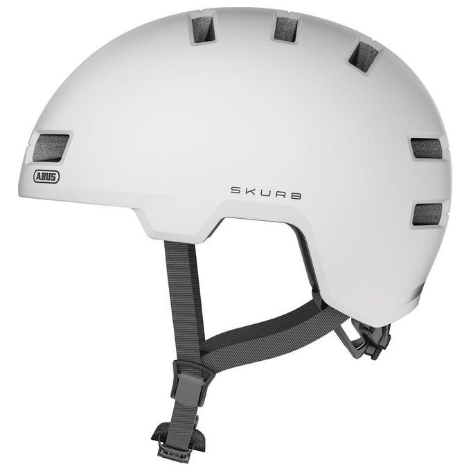 Abus Skurb Bianco Perla Casco da Citta' Misura M