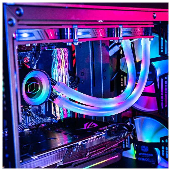 Cooler Master Led ARGB Tube Sleeve A1 10mm per Dissipatori a Liquido 2 Pezzi