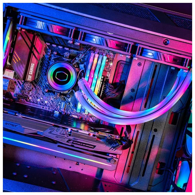 Cooler Master Led ARGB Tube Sleeve A1 10mm per Dissipatori a Liquido 2 Pezzi