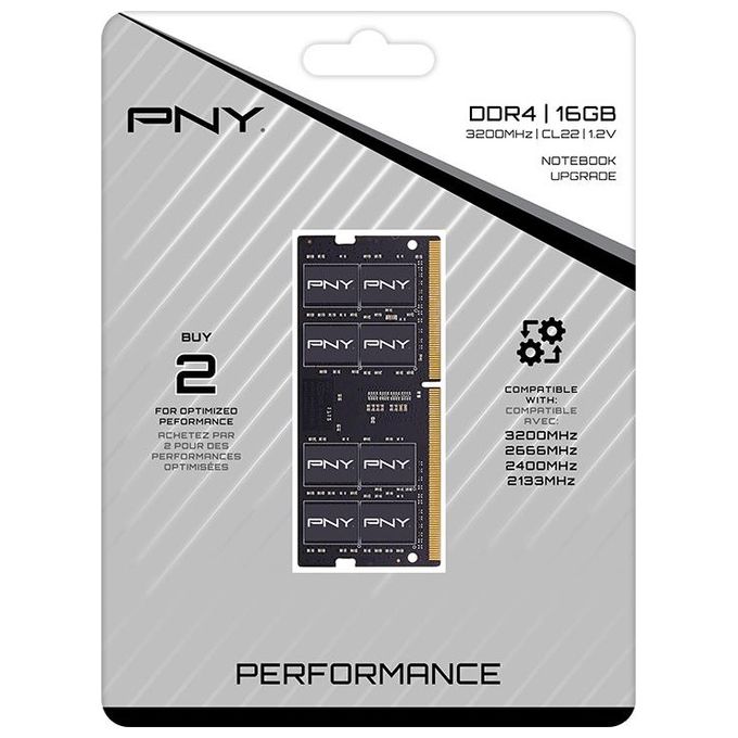 PNY Performance Memoria Ram 16Gb DDR4 3200 MHz