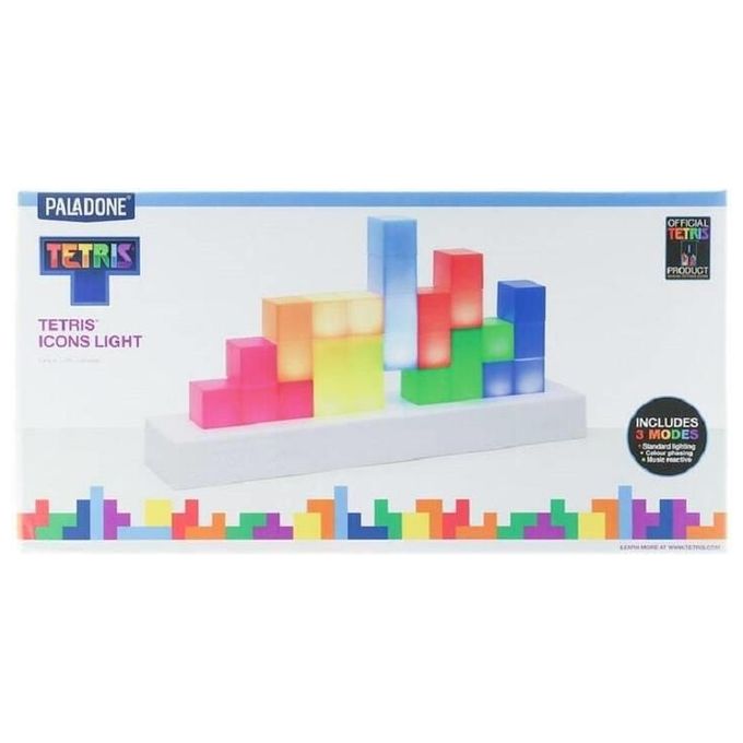 Paladone Lampada Logo Tetris Icons