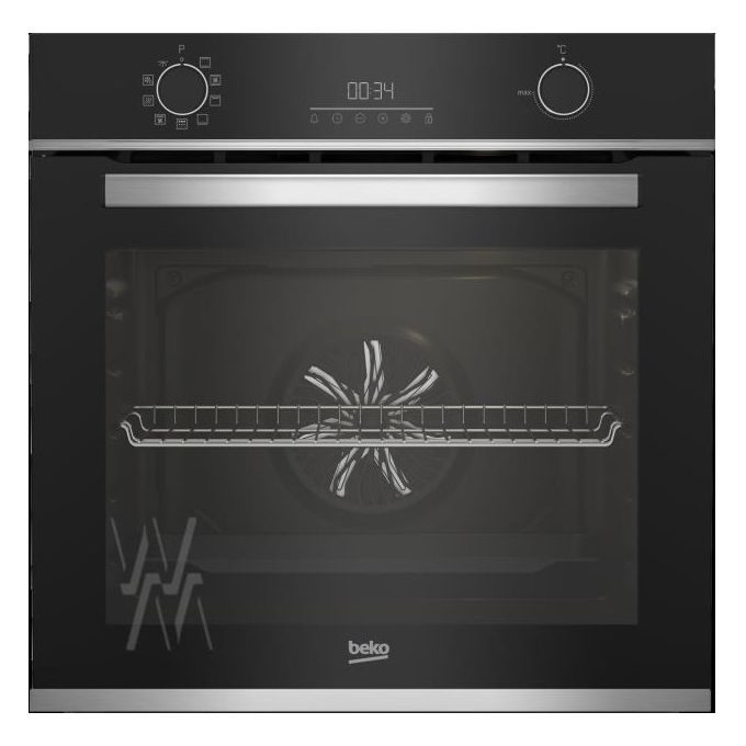 BEKO BBIE13301XFP Beyond b300 Forno da incasso elettrico multifunzione 66 L Classe a pirolitico 9 funzioni Acciaio inox