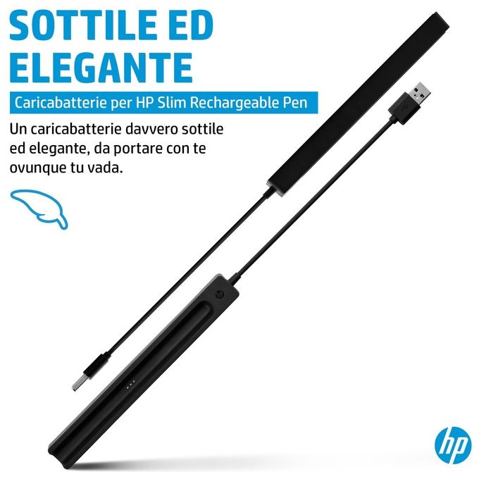 [ComeNuovo] HP Caricabatterie Penna Ricaricabile Slim