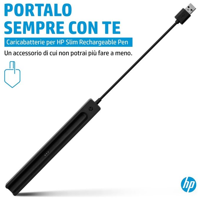 [ComeNuovo] HP Caricabatterie Penna Ricaricabile Slim
