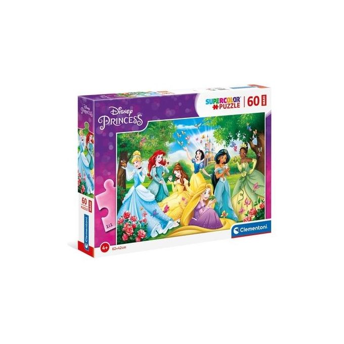 Clementoni Puzzle Princess 60 Pezzi Maxi