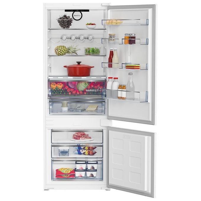 Beko BCNE400E40SN Frigorifero Combinato da Incasso 370 Litri Classe Energetica E Bianco