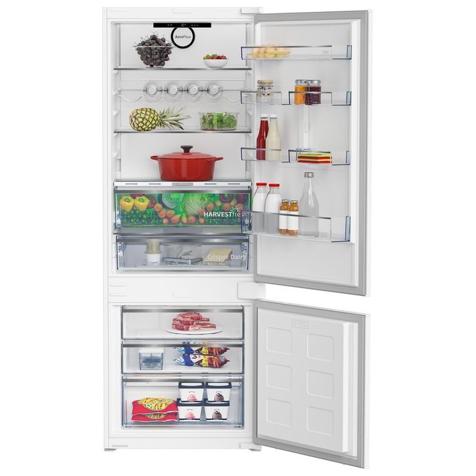 Beko BCNE400E40SN Frigorifero Combinato da Incasso 370 Litri Classe Energetica E Bianco