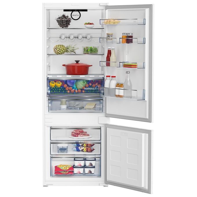 Beko BCNE400E40SN Frigorifero Combinato da Incasso 370 Litri Classe Energetica E Bianco